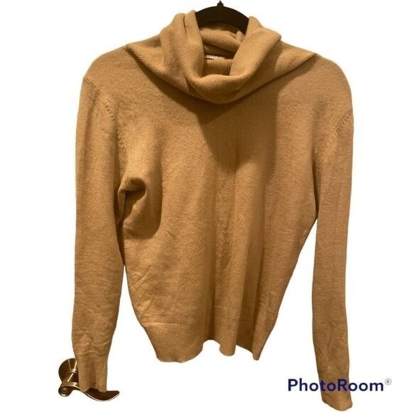 Vintage bullocks 100% cashmere beige/tan sweater - Picture 1 of 5